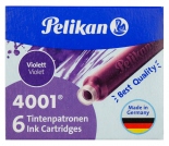 Набір картриджів для чорнильних ручок Pelikan (6 штук, фіолетовий)