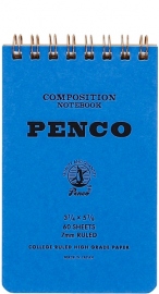 Купить Блокнот на спирали Penco Coil S (линия, репортерський, синий) в интернет магазине в Киеве: цены, доставка - интернет магазин Д.Магазин