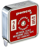 Рулетка кишенькова Penco (червона)