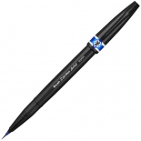 Маркер-пензлик Pentel Brush Sign pen Artist (синій)