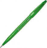 Ручка з гнучким наконечником Pentel Brush Sign Pen Tip (зелена)