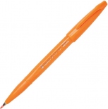 Ручка з гнучким наконечником Pentel Brush Sign Pen Tip (помаранчева)