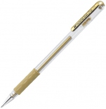 Ручка гелева Pentel Hybrid Gel Grip (золото)