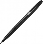 Ручка капілярна Pentel Sign Pen (чорна, з твердим наконечником)