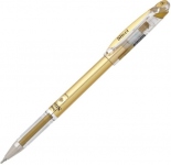 Ручка гелева Pentel Slicci (золото)