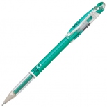 Ручка гелевая Pentel Slicci Metallic (зеленый)