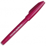 Ручка с гибким наконечником Pentel Brush Sign Pen Tip (бургунди)