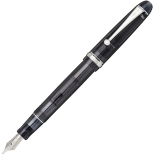Чорнильна ручка Pilot Custom 74 Smoke Black (золоте перо 14К F, димчаста чорна)