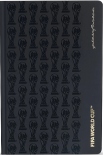 Блокнот Pininfarina FIFA Stone Paper в лінію (середній, чорний із чорним патерном)