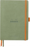 Блокнот Rhodia Goalbook в крапку (A5, селадон)