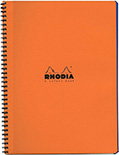 Блокнот Rhodia 4Colours Book на пружині (А4+, в лінію, помаранчевий)  