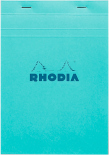 Блокнот Rhodia Pad №16 Color в клітинку (А5, блакитний)