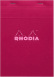 Блокнот Rhodia Pad №16 Color в клітинку (А5, малиновий)