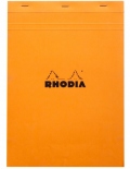 Блокнот Rhodia №19 в линию (А4+, оранжевый) 