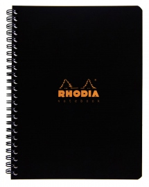 Купити Блокнот Rhodia Rhodiactive (А5, в клітинку, чорний) в інтернет магазині в Києві: ціни, доставка - інтернет магазин Д.Магазин