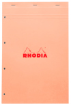 Блокнот Rhodia №20 Color лінування seyes (А4+, абрикосовий, отвори для швидкозшивача)
