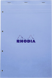 Купить Блокнот Rhodia №20 Color линовка seyes (А4+, сиреневый, отверстия для скоросшивателя) в интернет магазине в Киеве: цены, доставка - интернет магазин Д.Магазин