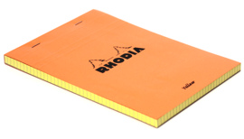 Купити Блокнот Rhodia Pad №16 Yellow в клітинку (А5, жовті сторінки) в інтернет магазині в Києві: ціни, доставка - інтернет магазин Д.Магазин