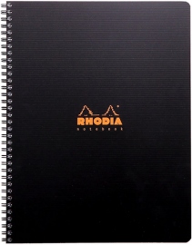 Купити Блокнот Rhodia Rhodiactive (А4, в клітинку, чорний) в інтернет магазині в Києві: ціни, доставка - інтернет магазин Д.Магазин