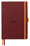 Блокнот Rhodia Goalbook в точку (A5, бургунди)