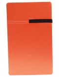 Блокнот Rondo 9 х 14 см (оранжевый, карманный, в точку)