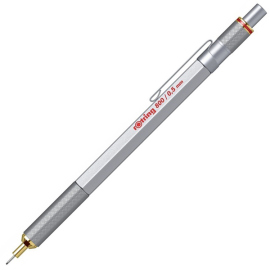 Купить Механический карандаш Rotring 800 Silver PLC R1904449 (0,5 мм, серебряный) в интернет магазине в Киеве: цены, доставка - интернет магазин Д.Магазин