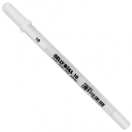 Купить Белая гелевая ручка Sakura Gelly Roll Bold 10 (0,5 мм) в интернет магазине в Киеве: цены, доставка - интернет магазин Д.Магазин