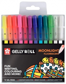 Купить Набор гелевых ручек Sakura Gelly Roll Moonlight (12 цветов)  в интернет магазине в Киеве: цены, доставка - интернет магазин Д.Магазин