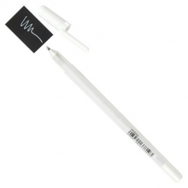 Купить Белая гелевая ручка Sakura Gelly Roll Medium 08 (0,4 мм) в интернет магазине в Киеве: цены, доставка - интернет магазин Д.Магазин