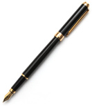 Перьевая ручка Senator Venecia (черно-золотая)