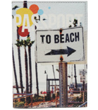 Обложка для паспорта Shirma "Дорога на пляж" 