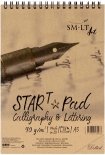 Альбом Smiltainis STAR T A5 для каліграфії та леттерінгу (в крапку, на спіралі)
