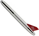 Ручка Fisher Space Pen Bullet Airplane (красный)
