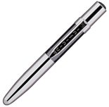 Ручка Fisher Space Pen INFINIUM Black Titanium & Chrome (сині чорнила)