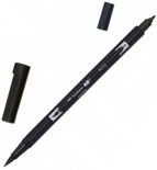 Брашпен Tombow ABT Dual Brush Pen N15 (черный)