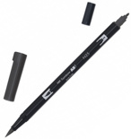 Брашпен Tombow ABT Dual Brush Pen N25 (асфальт)