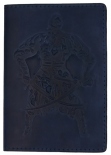 Обкладинка на паспорт Turtle Козак (темно-синя)