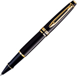 Ролерна ручка Waterman Expert Black GT RB (глянцевий чорний / золото)