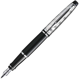 Купить Перьевая ручка Waterman Expert Deluxe Black CT FP F (глянцевый черный / палладий) в интернет магазине в Киеве: цены, доставка - интернет магазин Д.Магазин