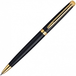 Кулькова ручка Waterman Hemisphere Matte Black GT BP (матовий чорний / золото)