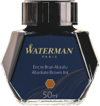 Чорнила для чорнильних ручок Waterman Absolute Brown (коричневі, 50 мл)