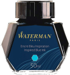 Чорнила для чорнильних ручок Waterman Inspired Blue (бірюзові, 50 мл)