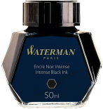 Чорнила для чорнильних ручок Waterman Intense Black (чорні, 50 мл)