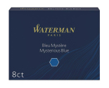 Набір картриджів для чорнильних ручок Waterman (темно-синій, 8 шт.)