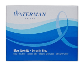 Купить Набор картриджей для перьевых ручек Waterman (синий, 8 шт.) в интернет магазине в Киеве: цены, доставка - интернет магазин Д.Магазин