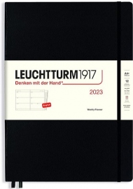 Купить Еженедельник горизонтальный Leuchtturm1917 на 2023 год (A4+, черный) в интернет магазине в Киеве: цены, доставка - интернет магазин Д.Магазин
