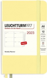 Купить Еженедельник горизонтальный Leuchtturm1917 на 2023 год (A6, ванильный) в интернет магазине в Киеве: цены, доставка - интернет магазин Д.Магазин