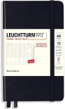 Щотижневик вертикальний Leuchtturm1917 на 2023 рік (A6, чорний)