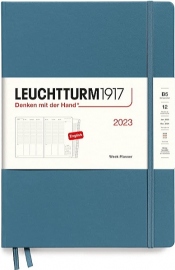 Купить Еженедельник вертикальный Leuchtturm1917 на 2023 год (B5, серо-синий) в интернет магазине в Киеве: цены, доставка - интернет магазин Д.Магазин