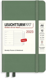 Купить Еженедельник Leuchtturm1917 на 2023 год с заметками (A6, оливковый) в интернет магазине в Киеве: цены, доставка - интернет магазин Д.Магазин